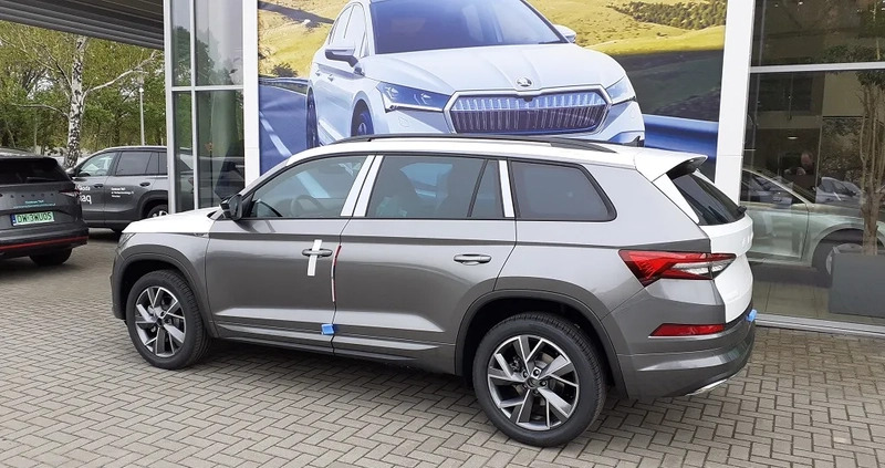 Skoda Kodiaq cena 211750 przebieg: 1, rok produkcji 2024 z Wrocław małe 56